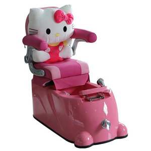 ChuqueManicure Fauteuil de pédicure pour enfants Spa <span class=keywords><strong>Hello</strong></span> <span class=keywords><strong>Kitty</strong></span> Rose Réglable Salon de manucure Spa pour les pieds Système de jets de massage multi-massages - Product Image 1