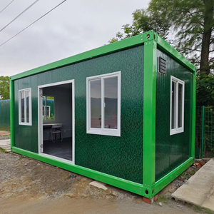 Casa Prefabricada <span class=keywords><strong>de</strong></span> Paneles Sándwich XH <span class=keywords><strong>de</strong></span> 20 pies - Casa Móvil Desmontable en Paquete Plano para <span class=keywords><strong>Camping</strong></span>, Villa y Bar en Casa - Product Image 1