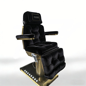 Modern Luxury Synthetic Leather 3 Motor Electric Facial Beauty Spa <strong>Bed</strong> Esthetician <strong>Sofa</strong> Couch Furniture Facial SPA - Product Image 4