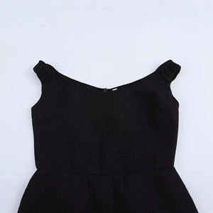 2025 abito bicolore Chic <span class=keywords><strong>su</strong></span> <span class=keywords><strong>misura</strong></span> in popeline con spalle scoperte e Patchwork di Chiffon pieghettato per ufficio <span class=keywords><strong>abiti</strong></span> eleganti <span class=keywords><strong>abiti</strong></span> modesti - Product Image 3