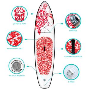 FUNWATER Dropshipping Personnalisé 10 '6 "x 32" X 6 "<span class=keywords><strong>Stand</strong></span> <span class=keywords><strong>up</strong></span> <span class=keywords><strong>Paddle</strong></span> Board Doux Enfant sup Board Échantillon <span class=keywords><strong>Gonflable</strong></span> Surf Balance Board - Product Image 4