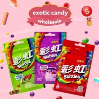 Heetverkopende Aziatische exotische snack, knapperige bolvormige fruit harde snoepjes, 40g enkelvoudige verpakking voor groothandel