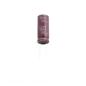ตัวเก็บประจุแบบ Through Hole CAP ALUM 56UF 20% 400V TH 56 uF รุ่น EKWB401ELL560MK25S ของแท้ - Product Image 1