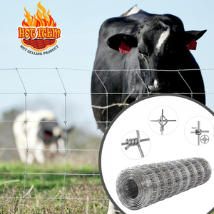 SRX 1/1.<span class=keywords><strong>2</strong></span>/1.5/1.8/<span class=keywords><strong>2</strong></span> metri economici a buon mercato caldo in rete metallica zincata giunzione di cerniera annodata per recinzione a cavallo recinzione campo allevamento bestiame - Product Image 3