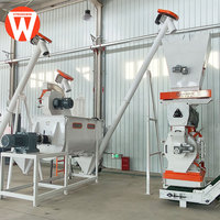 Nouvelle machine à granulés d'aliments pour bétail en métal haute productivité, capacité 1 tonne/heure, pour la fabrication de granulés de foin, d'alfalfa et d'herbe