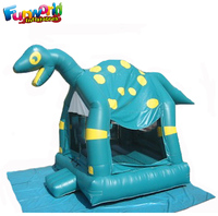 Juegos Inflables Personalizados para Niños Pequeños, Brincolines Inflables de Dinosaurio en Venta