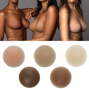 2022 New Girl Nipple Pad Wholesale Invisible Breast Pasties Matte Seamless Sexy Adhesive Disposable Silicone Nipple Cover