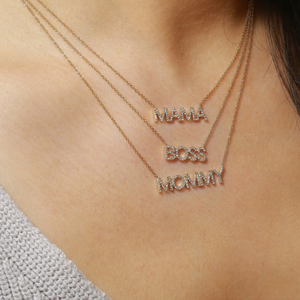 สร้อยคอเงินแท้ 925 ชุบทอง 18k ประดับเพชร CZ ทรงกลมเจียระไนแบบบริลเลียนท์ สำหรับผู้หญิง - Product Image 4