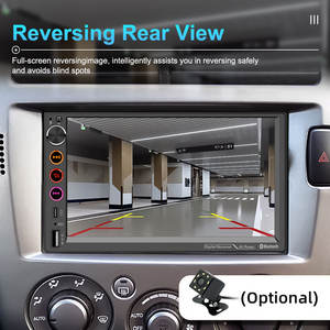 Reproductor de audio universal para coche Mp5 con pantalla táctil HD de 7 pulgadas, sistema multimedia para coche Android Auto/carplay Gps Dsp - Product Image 3