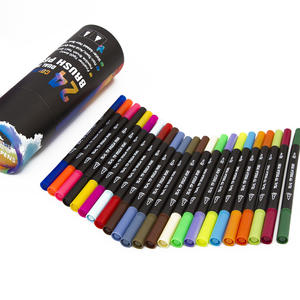 Rotuladores de Doble Punta, Pincel Real y Delineador Fino, para Lettering y Coloreo para Adultos - Product Image 1