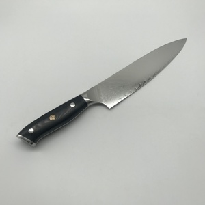 Cuchillo de Cocina de Acero Damasco VG 10 de Alta Calidad, Cuchillo de Chef con Mango de Madera de Color, Gran Venta - Product Image 1