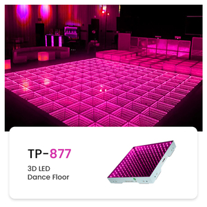 Tapis de sol lumineux à LED pour piste de danse avec passerelle intégrée - Product Image 1
