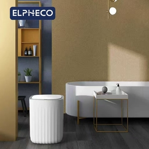 Elpheco 10L Cảm Biến Thông Minh Thùng Rác Có Thể Không Thấm Nước Chống Mùi Im Lặng Đóng Cho Phòng Tắm Phòng Ngủ Nhà Bếp - Product Image 5