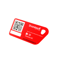 Étiquette de disque NFC non standard à impression personnalisée Étiquette RFID 13.56Mhz Carte NFC 213 PVC