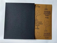 Papier de verre imperméable 100% carbure de silicium émeri papier abrasif abrasif