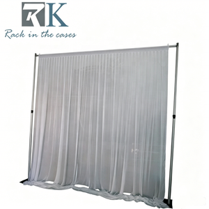 Easy Installation <b>Backdrop</b> <b>Stand</b> Wholesale Pipe and Drape Portable Pipe and Drape Kit for Wedding Decoration - Product Image 1