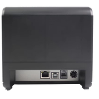 Murah 3 inci POS80 Thermal penerimaan Printer USB Ethernet gigi biru Port hitam dalam stok