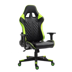 New Arrival Ergonomic RGB Reving Computer Gaming Chair Comfortable <b>Synthetic</b> <b>Leather</b> With LED Featuring and Footrest 5934 Gaming - Product Image 6