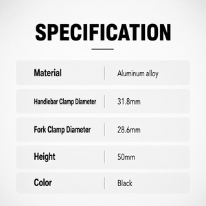 <span class=keywords><strong>Potence</strong></span> de vélo en alliage d'aluminium forgé 3D, pour tube de direction 28,6 mm et collier 31,8 mm, pour <span class=keywords><strong>VTT</strong></span> et vélo électrique - Product Image 2