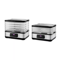 Commerciële Thuis Voedsel Dehydrator Machine Met Trays Jerky Droger Voor Vlees Pet Food & Fruit/Groente Drogen Huisdiervriendelijk Apparaat