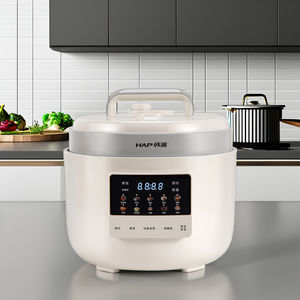 5L haute température haute pression affichage LED autocuiseur électrique faible teneur en sucre en aluminium Pot en acier inoxydable maison voiture utilisation - Product Image 1