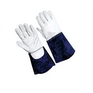 Alpine Industries AG-10166 Gants de soudage en cuir de vachette robuste Revêtement en latex Taille XL Soudeur Mig Sécurité Résistant à la chaleur - Product Image 1