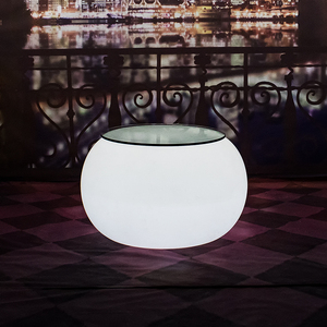 Ánh Sáng Lên Bàn Cà Phê Đồ Nội Thất <span class=keywords><strong>Led</strong></span> Bàn Bar Bàn <span class=keywords><strong>Led</strong></span> Cho Các Sự Kiện - Product Image 6