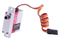 Servo numérique KST DS145MG 6V haute précision en alliage d'aluminium et acier trempé, 5 kg, 0,12 SEC, Chine continentale, pour planeur, drone, voiture