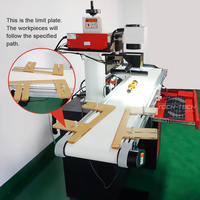 3w 5w 10w Portable CCD Position Vision Industrielle Automatique Marqueurs Laser UV Machines de Marquage pour Chargeur Plastique PVC