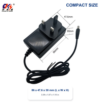 Alimentation électrique AC/DC personnalisée en usine, 36W max, 5V 6V 9V 12V 24V 30V, adaptateur de bureau 0.5A 1A 2A 3A 4A, adaptateur secteur OLP OVP