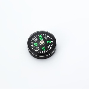 Brújula luminosa de plástico de 16mm para montañismo, Camping, portátil, de alta precisión, con letras en inglés, tipo portátil - Product Image 1