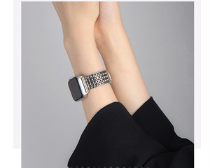 <span class=keywords><strong>Bracelet</strong></span> en métal <span class=keywords><strong>tressé</strong></span> en acier inoxydable pour <span class=keywords><strong>Apple</strong></span> <span class=keywords><strong>Watch</strong></span> 987 <span class=keywords><strong>Bracelet</strong></span> en acier inoxydable de remplacement ultra pour <span class=keywords><strong>bracelet</strong></span> de montre en métal Iwatch 10 - Product Image 2