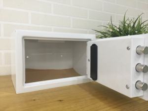 Caja Fuerte Electrónica Digital con Cerradura <span class=keywords><strong>de</strong></span> Acero con Recubrimiento <span class=keywords><strong>de</strong></span> Polvo Electrostático y Carga Tipo C para Hogar, Hotel, Oficina, Banco, Interior - Product Image 4