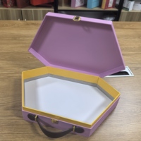 Boîtes cadeaux rigides en carton recyclable de luxe sur mesure, haute qualité, finition brillante/mate, gaufrage, logo personnalisé, valise spéciale