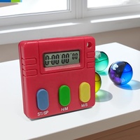 3 Tombol Stopwatch Digital atau Pilihan Penggunaan Dapur Elektronik Ramah Lingkungan dari Plastik untuk 99m59s atau 99h59m