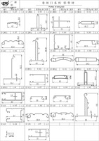 Fabricant de profilés industriels en aluminium extrudé 6063 t5 pour stores de volet roulant de panneau de porte de garage afrique du sud
