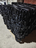 Châssis de mini-excavatrice sur chenilles OEM/ODM Hebei 90x69x19/21/23 avec chenilles en caoutchouc pour chargeuse compacte