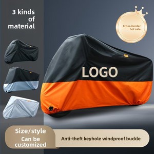 Housse de pluie intégrale en tissu Oxford pour moto, vélo électrique, scooter - Protection contre le vent, le soleil et la poussière - Product Image 3