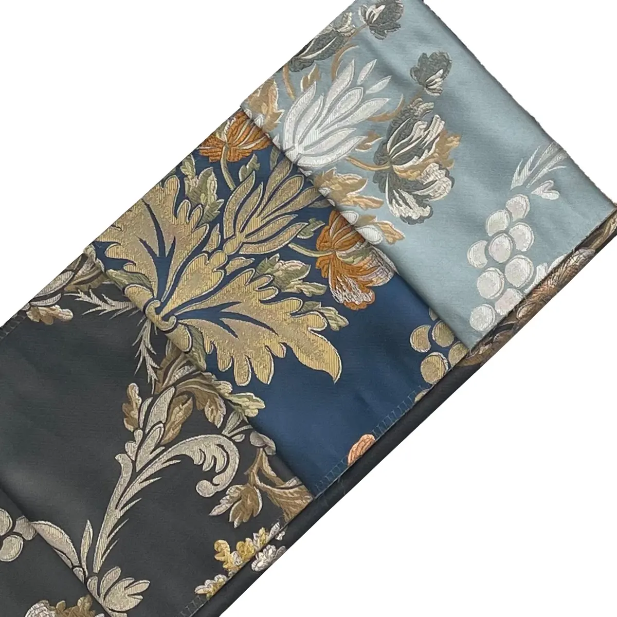 Chinese beautiful jacquard fabric high density brocade silk fabric home textile fabric