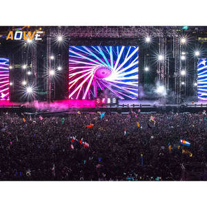 Haut rafraîchir grand écran publicitaire intérieur Led location extérieur extérieur location Led <span class=keywords><strong>média</strong></span> vidéo mur écran d'affichage pour concert - Product Image 3