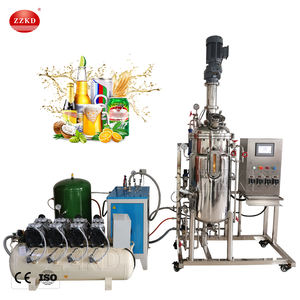 Biorreactor fermentador automático de acero inoxidable de 500l para uso industrial en laboratorio, nueva condición, componentes PLC de 220V - Product Image 5