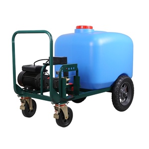 Máquina Eléctrica de Lavado de Autos de Alta Presión de Venta Directa de Fábrica con Tanque de Agua de 300L Equipo Móvil para Lavado de Camiones Bomba 220V Condición Nueva - Product Image 1