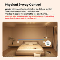 Interrupteur intelligent WiFi 16A avec contrôle bidirectionnel pour appareils haute puissance, module relais compatible avec l'application Tuya Smart Life