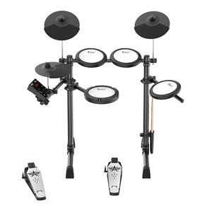 Batterie électrique IRIN AND-08 5 tambours 3 cymbales batterie électronique 300 sons avec casque de connexion <span class=keywords><strong>Bluetooth</strong></span> et <span class=keywords><strong>USB</strong></span> <span class=keywords><strong>MIDI</strong></span> - Product Image 5