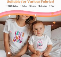 Adorables motifs thermocollants lavables et prêts à repasser en vrac pour vêtements, autocollants pour t-shirts, décalcomanies thermocollantes en PET pour t-shirts
