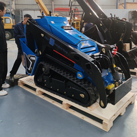 Minipala cingolata V1000 con motore Kubota, cambio diesel, certificazione CE EPA per agricoltura, paesaggistica, irrigazione e scavo fossi