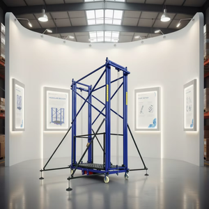 İnşaat İçin Özelleştirilmiş Çinko Kaplama Mobil Elektrikli İskele 6M Katlanabilir İskele Merdiveni Elektrikli Vinç - Product Image 1