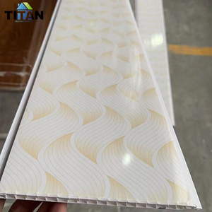 Feuerfest Honduras Malediven weiße Deckenplatten Lambris Pvc-Blanc-Deckenboden Himmel falsch Pvc-Blanc-Deckenfliesen für Zuhause - Product Image 2