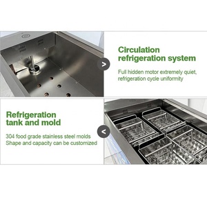 Điện 1 đôi 4 6 10 18 24 khuôn 12000 ROTARY <span class=keywords><strong>Stick</strong></span> cứng <span class=keywords><strong>Ice</strong></span> Lolly Kem pop glace Popsicle nhà sản xuất làm cho máy - Product Image 4