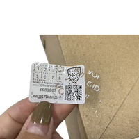 Autocollant de vide de sécurité holographique personnalisé étiquettes anti-faux de garantie void impression de gros emballage de sécurité étiquette étanche